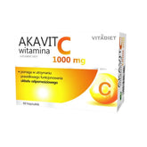 Akavit Vitamin C 1000 MG 60 Kapseln Resistenz VITADIET - Biolaboratorium